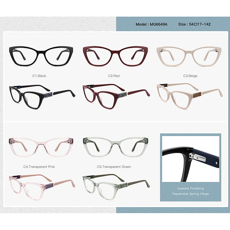 premium quality handmade acetate frames
